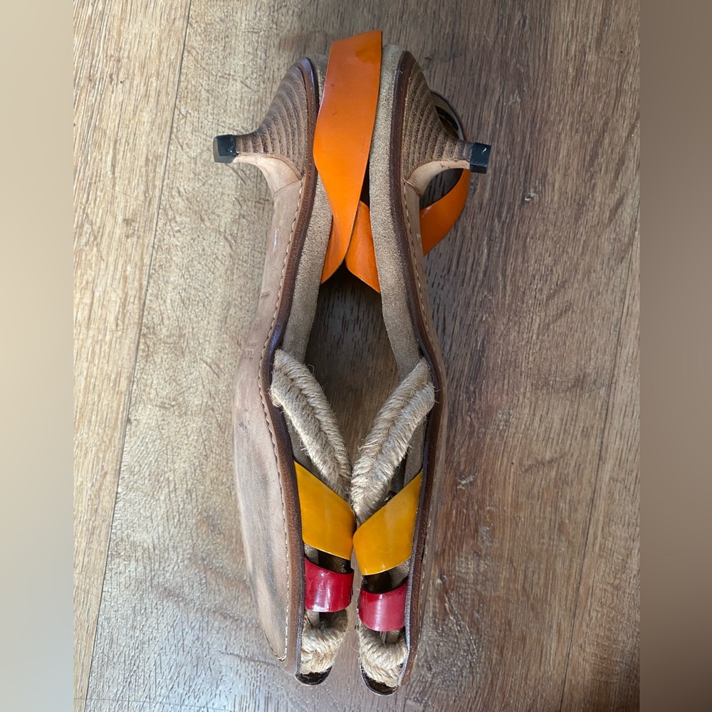 Prada Women's Multicolor Sandals Vintage - Picture 3 of 8